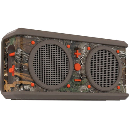 "Air Raid" Water-resistant Drop Proof Bluetooth Portable Speaker, Realtree Camo
