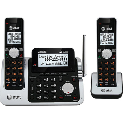 DECT 6.0 Digital Answering System, 2 Handsets