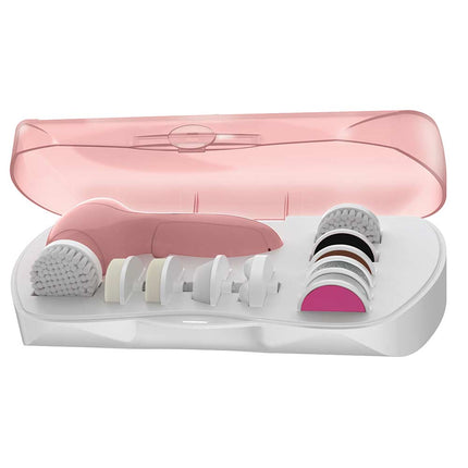 13-PIECE ROTARY FACE AND BODY CLEANSING SET, Pink