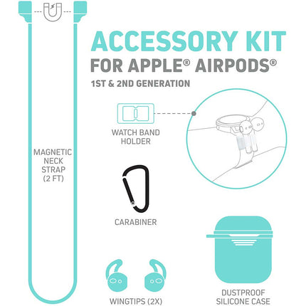 Accessory Kit for Apple®  Airpods®, Mint