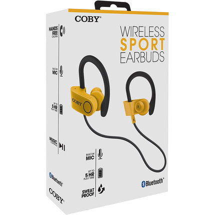 Wireless Bluetooth®®  Earbuds, Yellow