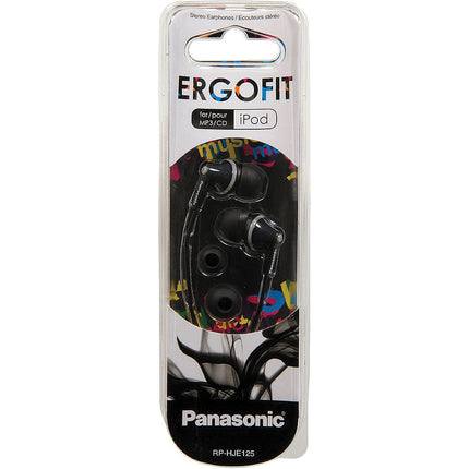 RP-HJE125-K iPod Matching Earbuds, Black
