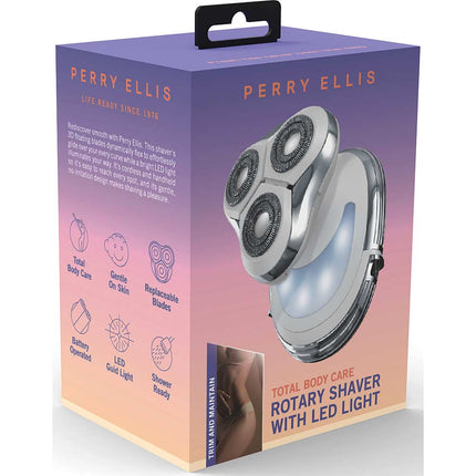 LADIES’ ROTARY SHAVER WITH LED LIGHT