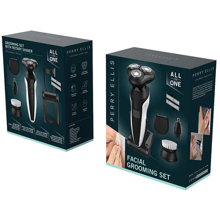 4-IN-1 GROOMING SET WITH ROTARY SHAVER