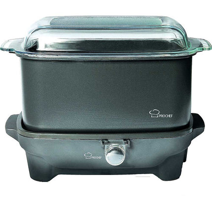 12-quart Extra Large Slow Cooker and Griddle
