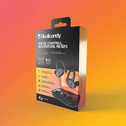 Push Active True Wireless Sport Earbuds, Black