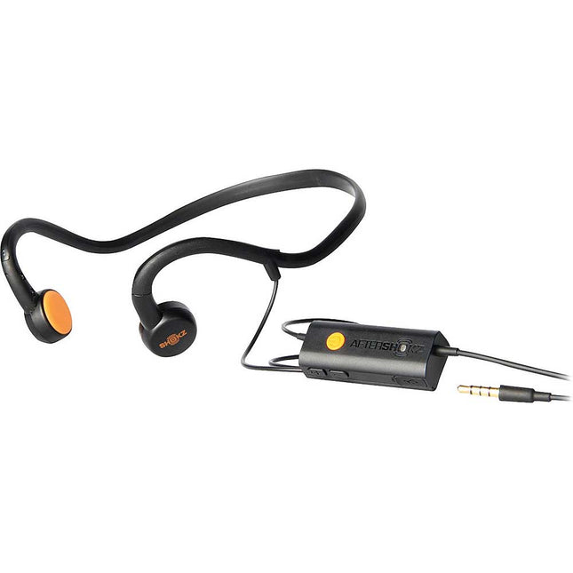 Sportz M3 Mobile Bone Conduction Headphones w/Mic, Black