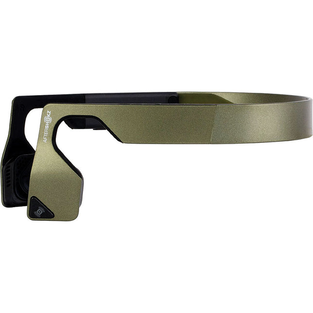 Bone Conducting Wireless Gaming Headphones, Green Metallic