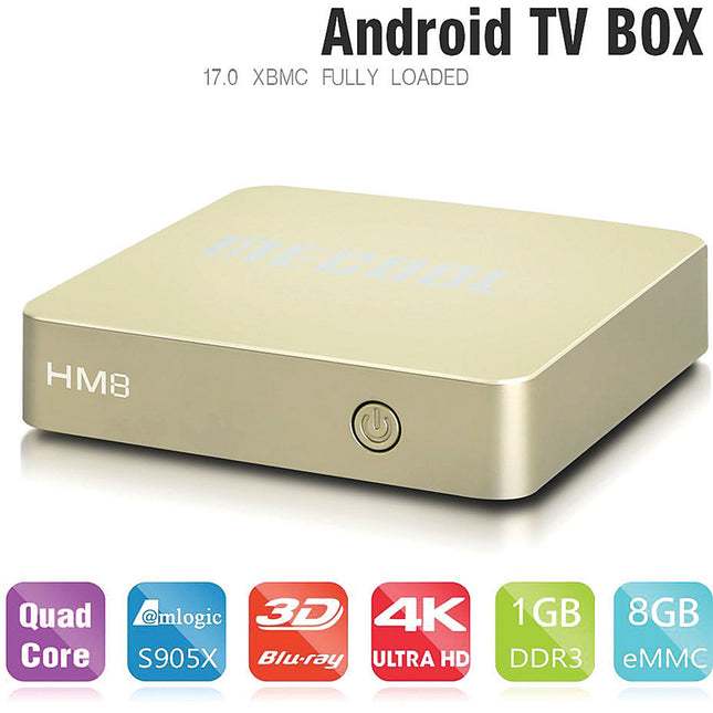 Android 6.0 TV Box Kodi 17.0 Pre-installed Amlogic S905X 64 bit Quad-core