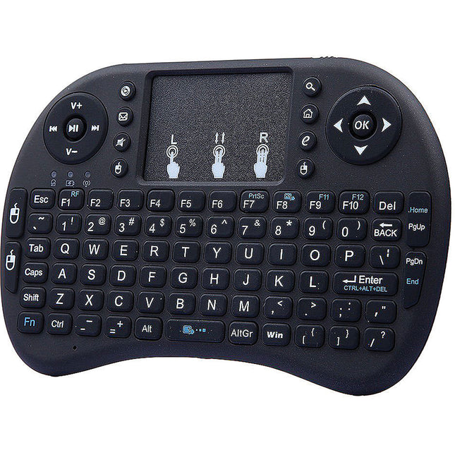 2.4GHz Wireless Touchpad Keyboard with Mouse for PC, PS3
