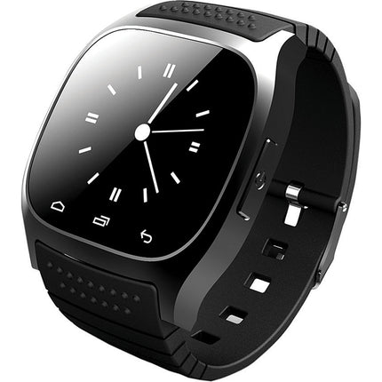 Bluetooth Wrist Smart Watch Waterproof Phone Mate For Android Apple iOS, Black