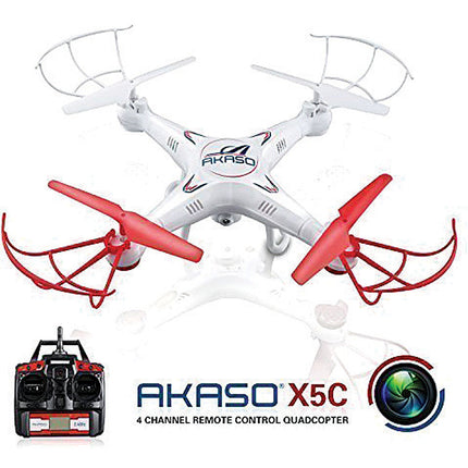 4CH 2.4Ghz 6-Axis Gyro RC Quadcopter Drone w/HD Camera