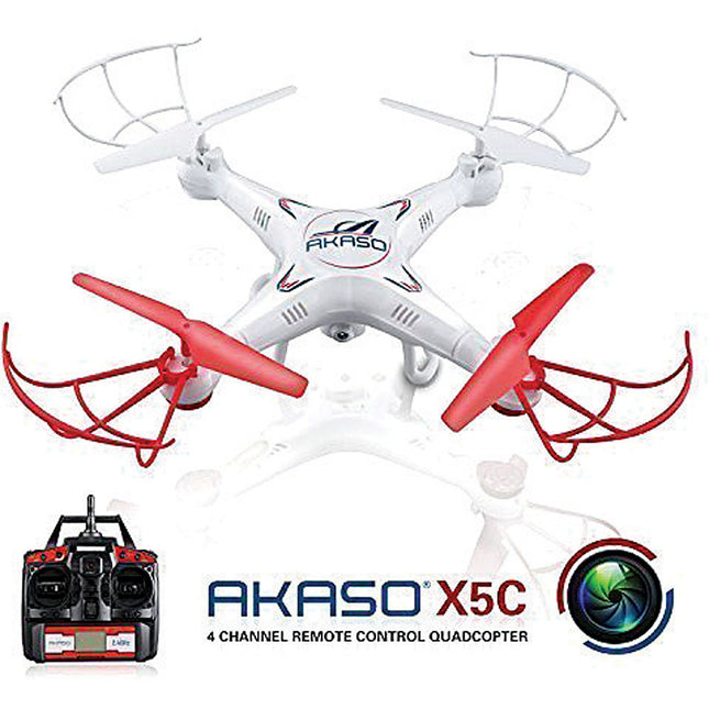 4CH 2.4Ghz 6-Axis Gyro RC Quadcopter Drone w/HD Camera