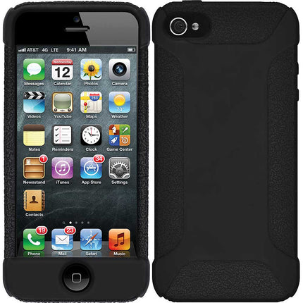 94531 Silicone Skin Jelly Case For iPhone 5, Black