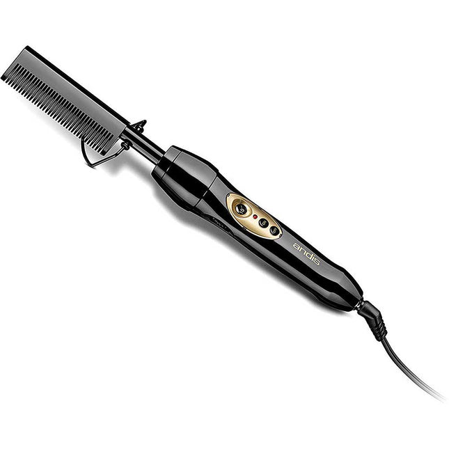 Professional 450ºF High Heat Ceramic Press Comb with Dual Voltage and Auto Shut-off