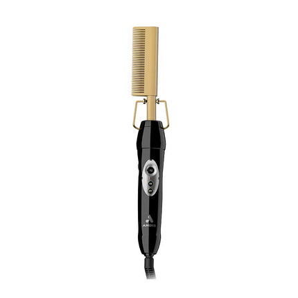 High Heat Gold Ceramic Press Comb