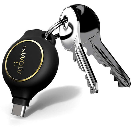 Key Chain USB-C 800Mah 2hrs+ Emergency Charge