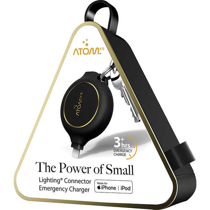 Key Chain Lightning 1300Mah 3hrs+ Emergency Charge