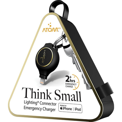 Key Chain Lightning 800Mah 2hrs+ Emergency Charge