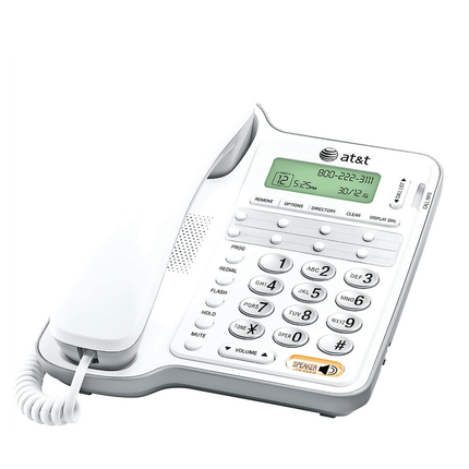 Corded Speakerphone, White