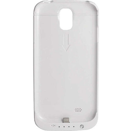 Battery Case for Samsung Galaxy S4, 2500MAH, Compact, Durable, White