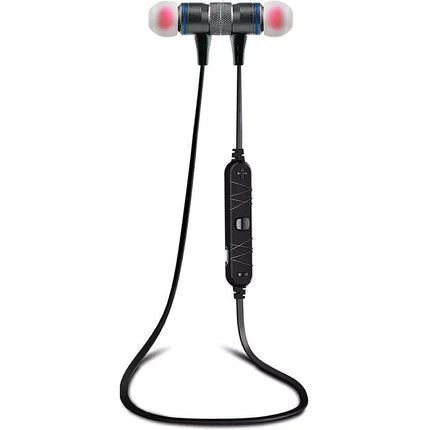 Wireless Bluetooth Earbuds with Noise Cancellation, Blue