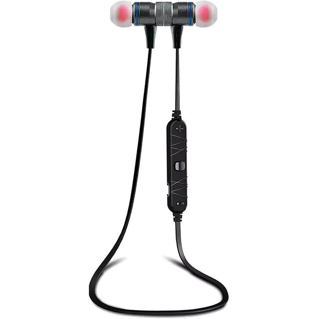 Wireless Bluetooth Earbuds with Noise Cancellation, Blue
