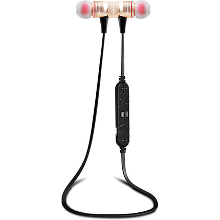 Wireless Bluetooth Earbuds with Noise Cancellation, Gold