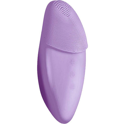 Ergonomic Silicone Facial Brush and Massager, Pirple