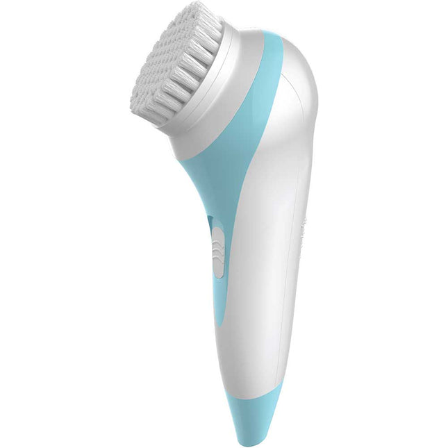 5-PIECE FACIAL CLEANSING SET WITH MASSAGER, Blue