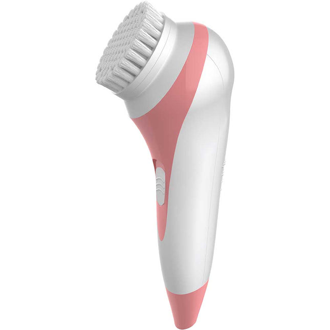 5-PIECE FACIAL CLEANSING SET WITH MASSAGER, Pink