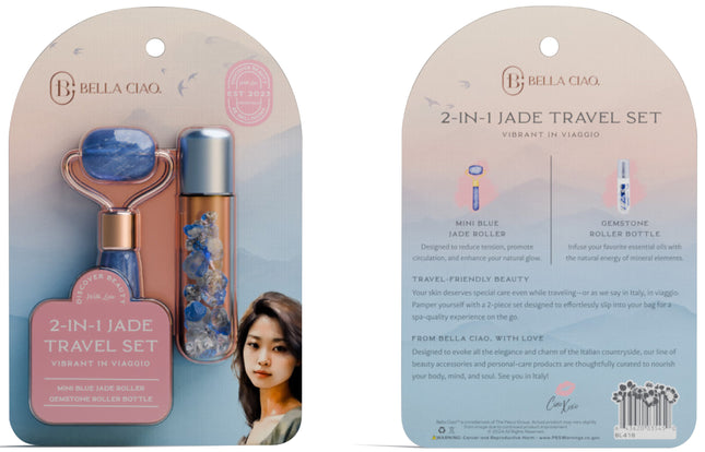 2-PIECE JADE TRAVEL SET