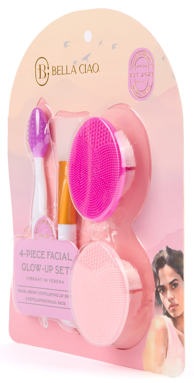 4PC FACIAL CARE EXFOLIATING SET