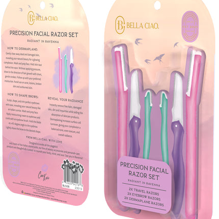 PRECISION FACIAL RAZOR SET