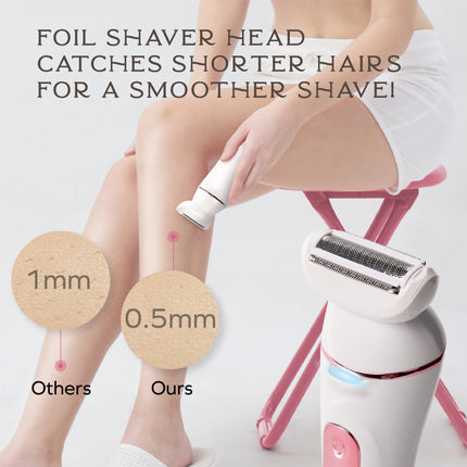 9 PIECE WET/DRY EPILATOR SET