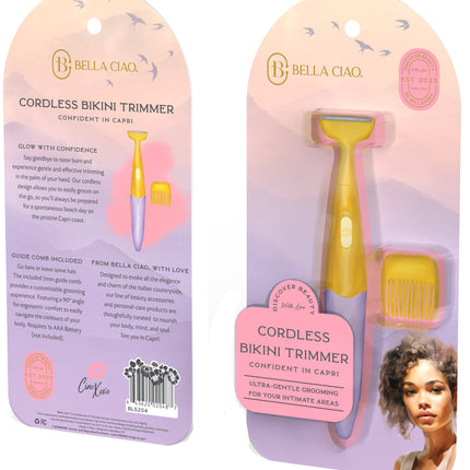 CORDLESS BIKINI TRIMMER