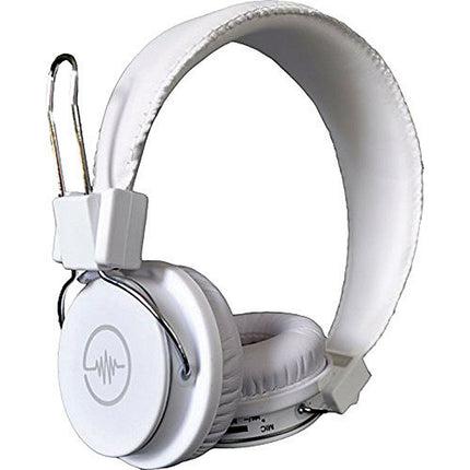 Bluetrax Wireless Headphones, White