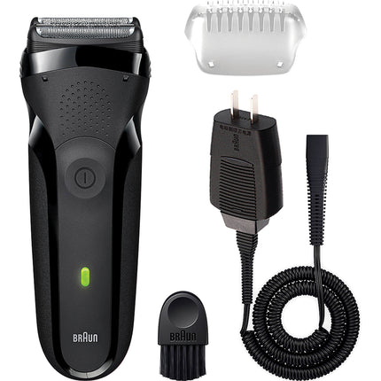 Series 3 Electric Shaver for Men Rechargeable Electric Razor, Black