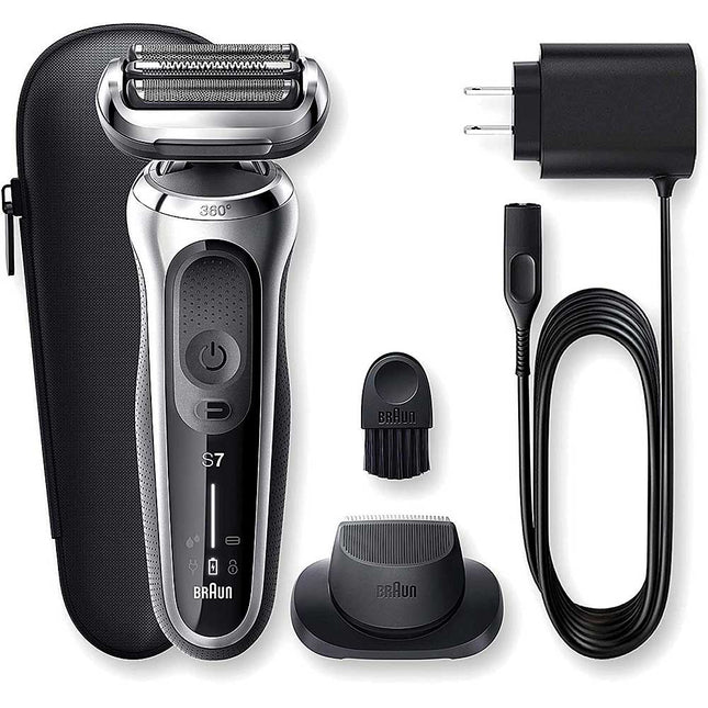 Series 7 360 Flex Head Electric Shaver with Precision Trimmer, Rechargeable, Wet & Dry and Travel Case