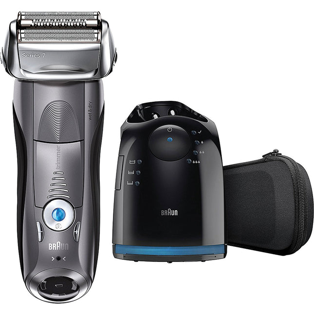 Series 7 7865cc Wet and Dry Electric Shaver For Men With Clean and Charge