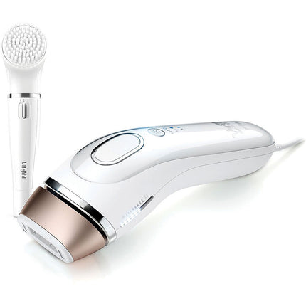 Permanent hair reduction at home + facial cleansing brush