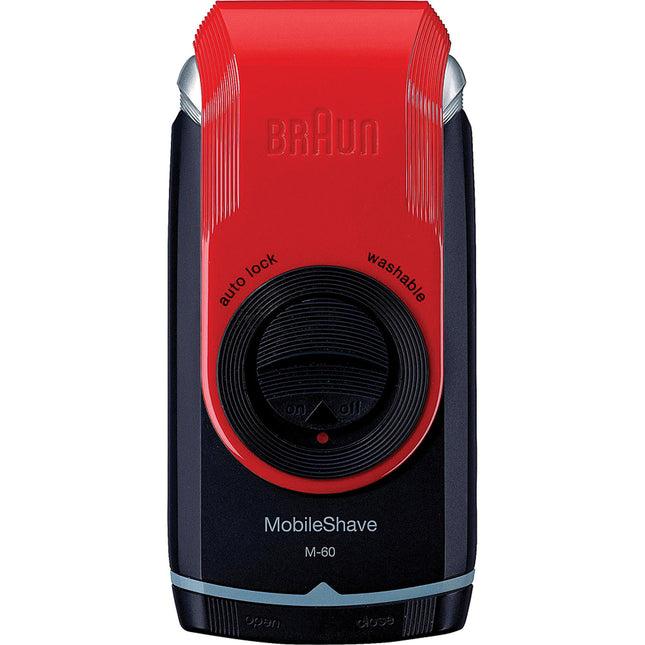 Washable Pocket Travel Mobile Shaver, Red