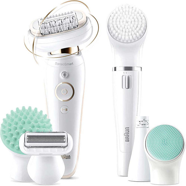 Facial Hair Removal for Women, Shaver & Trimmer, Cordless, Rechareable, Wet & Dry
