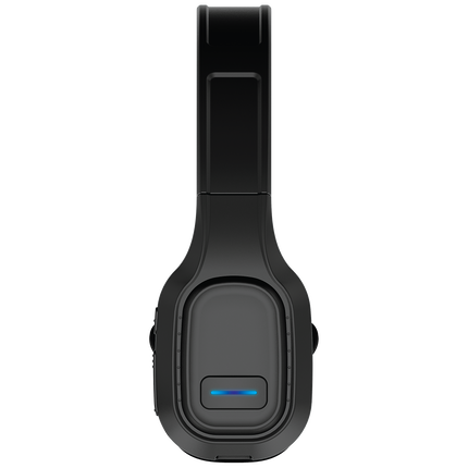 Noise-Cancelling Wireless Headset with Reversible Microphone Arm