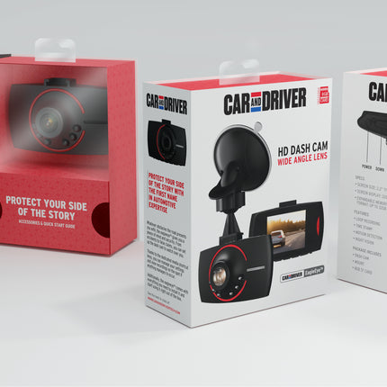 EAGLEEYE™ 1080P HD DASH CAM WITH WIDE ANGLE LENS