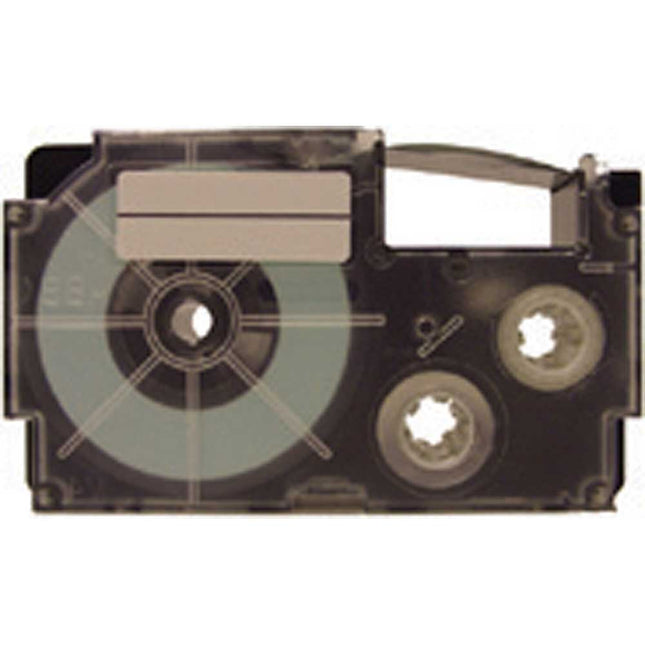 12mm Black on Clear Tape (1 Pack)