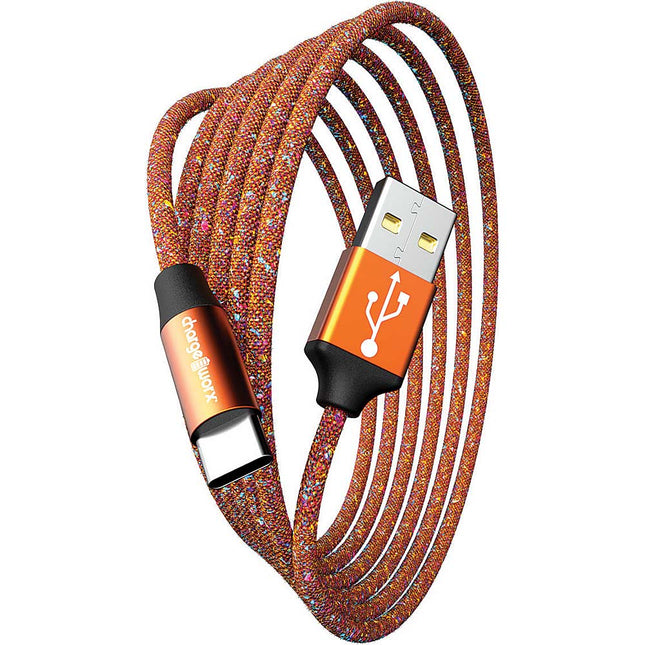 FlexKnit 6 FT UCB-C Cable, Orange