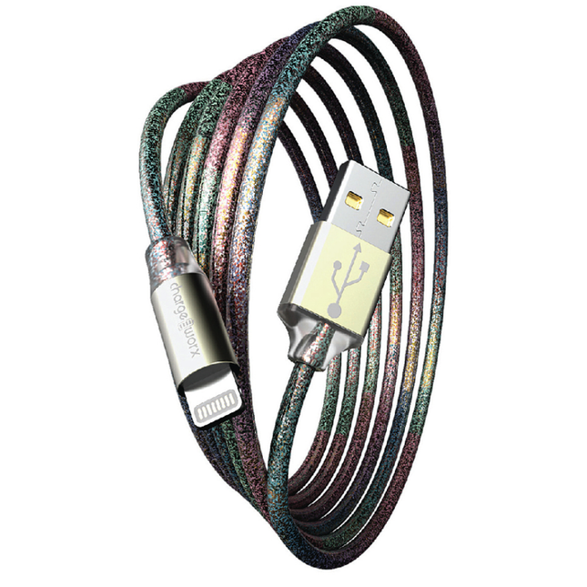 GlowSync 6 FT Lightning Cable, Multicolor