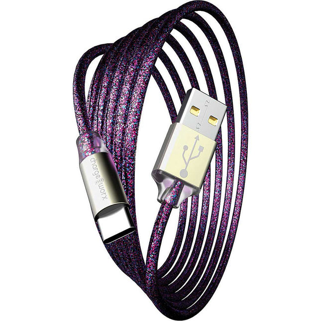 GlowSync 6 FT UCB-C Cable, Violet