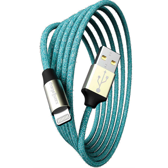 Elements 6 FT Lightning Cable, Green